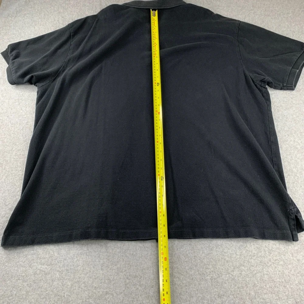 Polo Ralph Lauren Polo Shirt Mens 2XB Black Short Sleeve Pique MSRP‎ $118